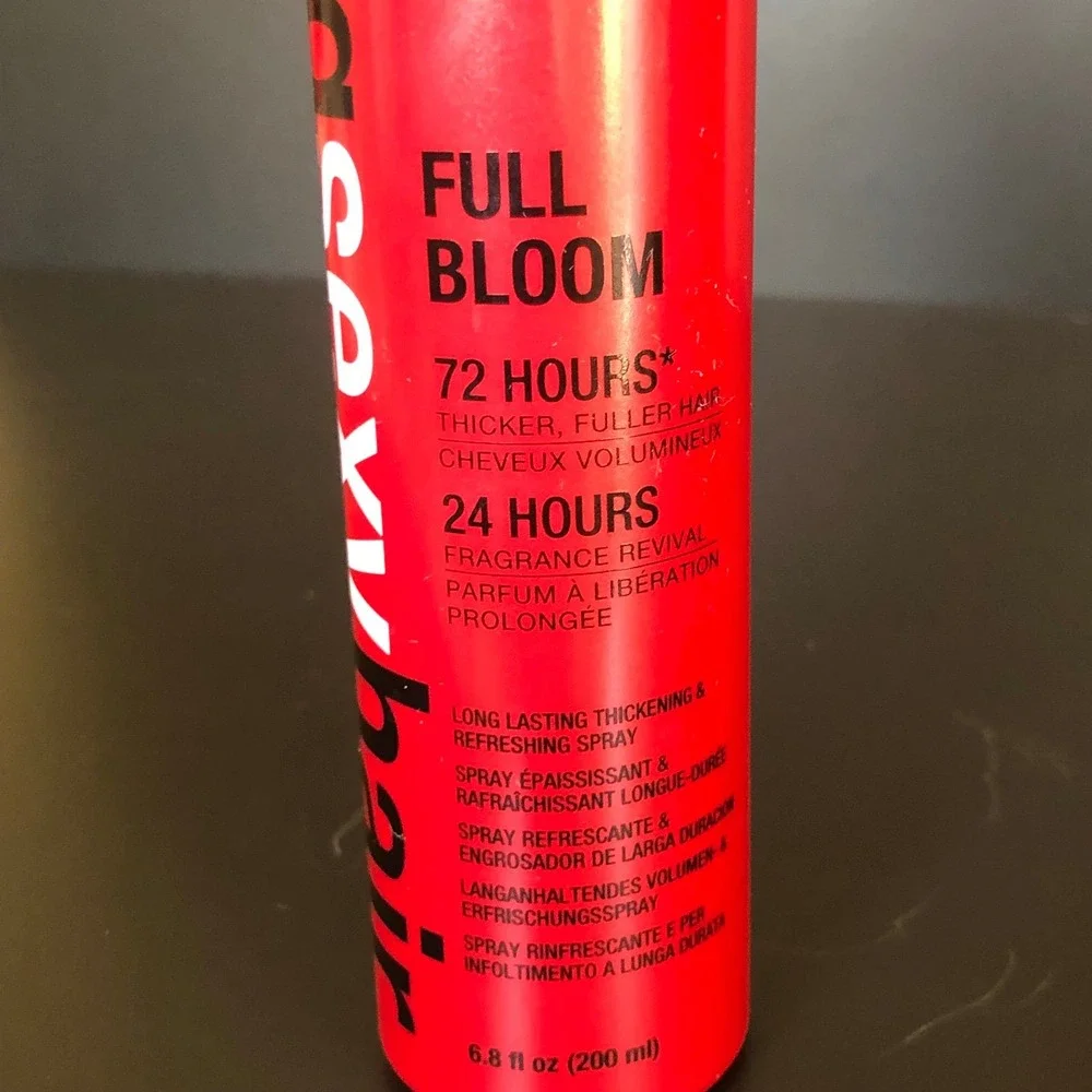 Big Sexy Hair Full Bloom 72 Hours Thickening Refreshening Spray 6.8 oz 2/3 FULL